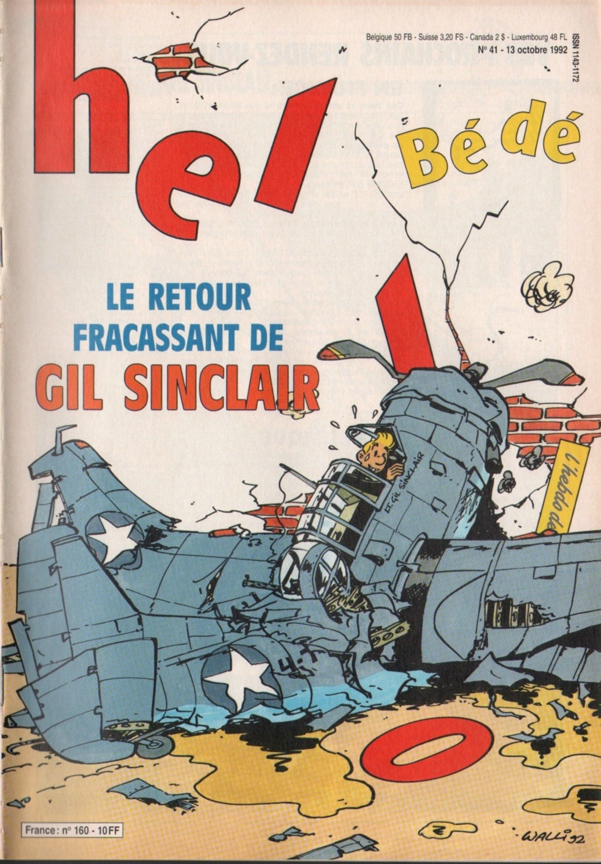 Planche Originale Chlorophylle "Le Combat Des Mages" Par Walli - Années 80 - Lombard