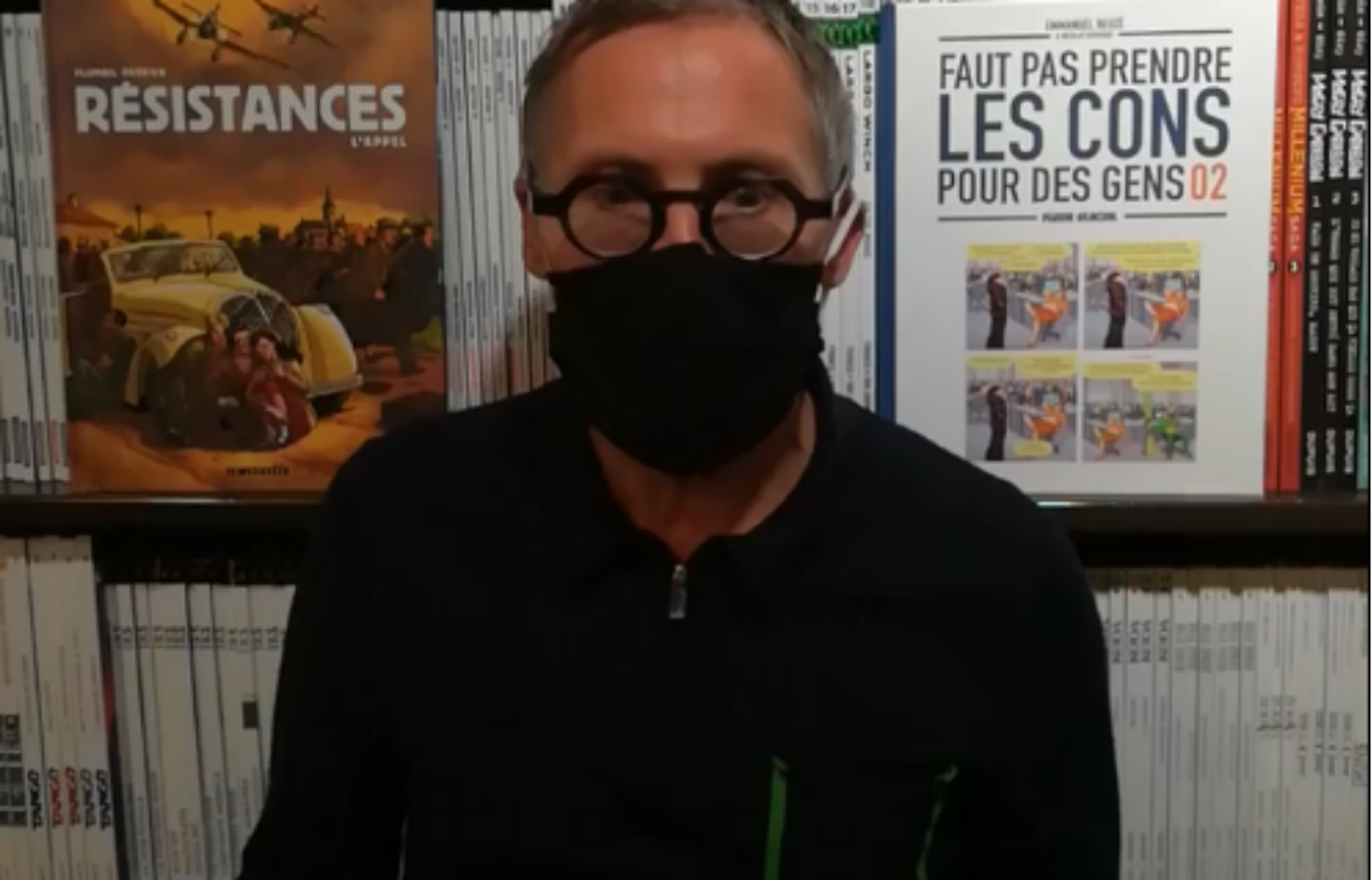 La France en confinement : la librairie "Bulle" au Mans entre en résistance...