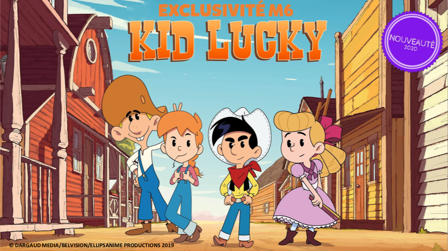 Lancement de la série animée "Kid Lucky" par Dargaud Medias et le groupe M6 !