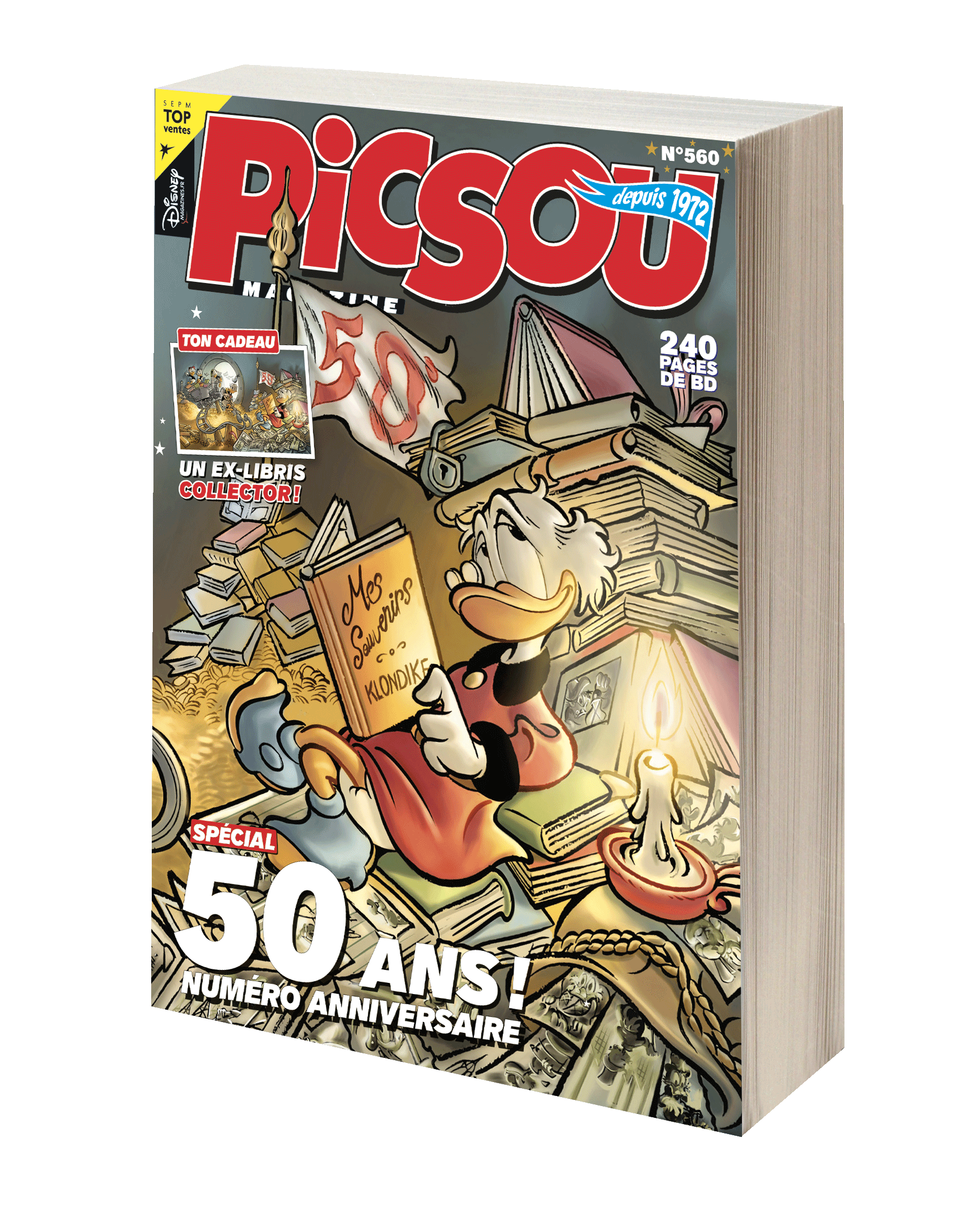 Bon anniv' Picsou Mag ! 50 ans et toujours fringant !