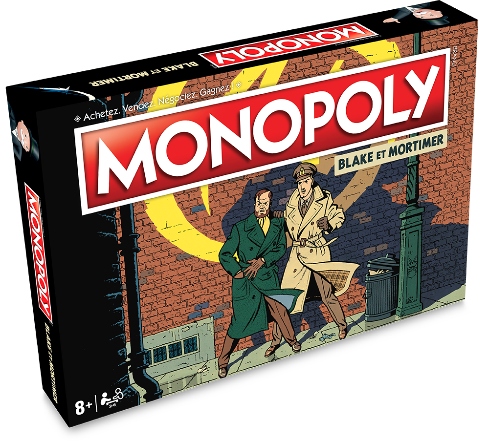 Blake et Mortimer raflent la mise au Monopoly 