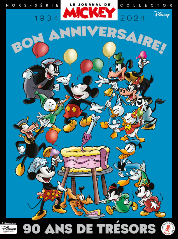 Le journal de Mickey - Le numéro spécial pour les 90 ans - ActuaBD