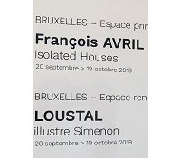 Loustal et François Avril surprennent chez Huberty-Breyne Bruxelles