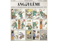 Angoulême 2015 - Affiche nostalgique sur fond de coup de force de 9e Art+