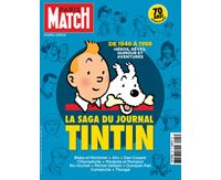 Paris-Match rend hommage au Journal Tintin