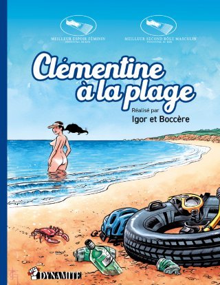 Clémentine à la plage - Par Igor & Boccère - Dynamite (La Musardine).