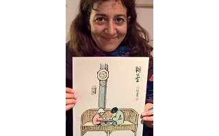 Marie Laureillard (« Feng Zikai, un caricaturiste lyrique ») : "Un regard poétique à la portée de tous"