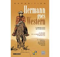 « Hermann Goes Western », à la Maison de la BD de Bruxelles.