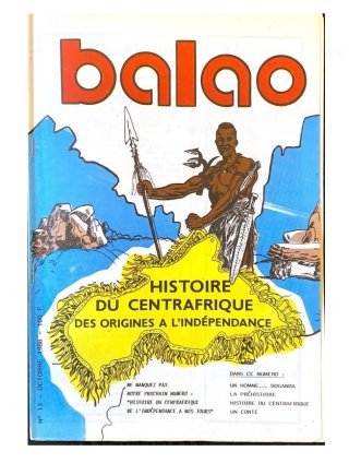 La bande dessinée en Centrafrique, depuis l'indépendance [1/3] : les débuts