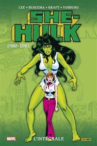 She-Hulk intégrale T. 1 – Lee, Buscema, Kraft & Vosburg – Panini Comics