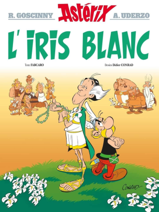 Benoît Marchon : Belle coquille dans « Astérix et l'Iris blanc »