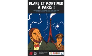 « Blake et Mortimer à Paris »… et à Bruxelles.