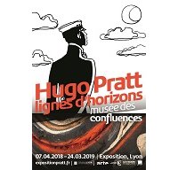 "Hugo Pratt, lignes d'horizons" - l'exposition événement à Lyon en 2018 au musée des Confluences