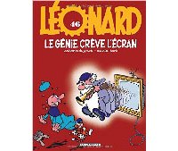 Léonard T. 46 : Le Génie crève l'écran - Par Bob De Groot & Turk - Le Lombard
