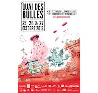 Quai des bulles 2019 : air marin et bande dessinée dans la cité corsaire !
