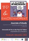 Journée d'étude BD et environnement à l'Université de Pau