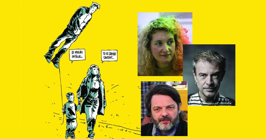 Rencontre avec Fabcaro, E. Gleason et G. Rochier (Cité de la BD ...
