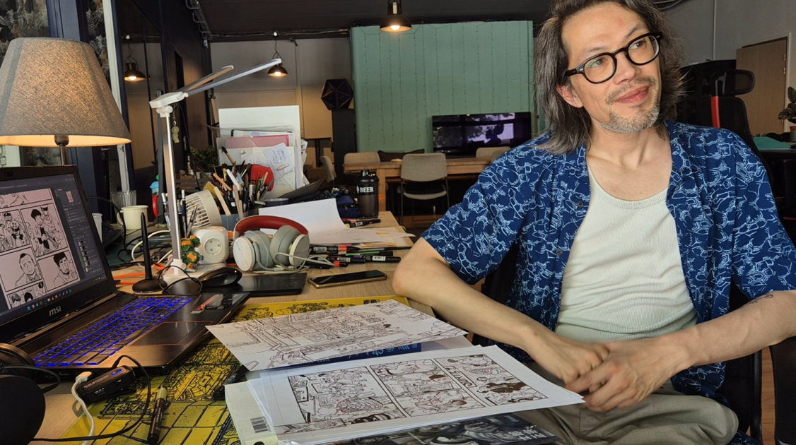 Guillaume Singelin : « Le manga nous a marqués à 3000 % » (.)