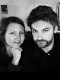 Céline Fraipont et Pierre Bailly ("Le Muret") : "Notre livre s'est imposé comme cela, en noir et blanc." 