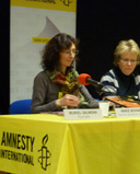 Lancement de « En chemin elle rencontre… », vol.2, dans les locaux parisiens d'Amnesty International 