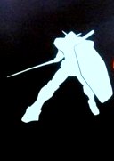 Japan Expo 2019 : Exposition des 40 ans de Gundam, la saga de SF d'animation la plus populaire du Japon.
