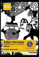 Le dessinateur tchadien Adjim Danngar exposé en Dordogne :