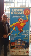 Fabrizio Borrini : "L'Usine à Bulles est un festival pensé par des auteurs de BD pour la ville de Liège"
