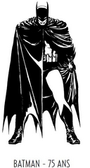 75 ans de Batman : l'œuvre au noir d'Urban Comics