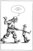 Petit Manuel du parfait réfugié politique, page 11 (c) Mana Neyestani / Arte (...)