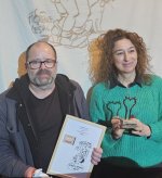 Angoulême 2024 (Off of Off) : Olivier Besseron pour le Prix Schlingo et Marilena Nardi pour le Prix "Couilles au cul" du courage artistique 2024