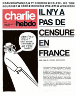Le premier numéro de Charlie Hebdo