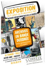 Exposition "Archives en Bande dessinée" (Tulle)