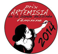 Catel reçoit le Prix Artemisia 2014 de la bande dessinée féminine