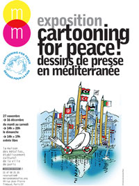 Cartooning for Peace et le dessin de presse en Méditerranée aux Métallos à Paris
