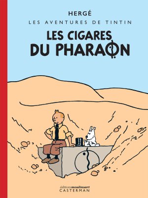 Tintin et les cigares du pharaon : du « vrai » Hergé