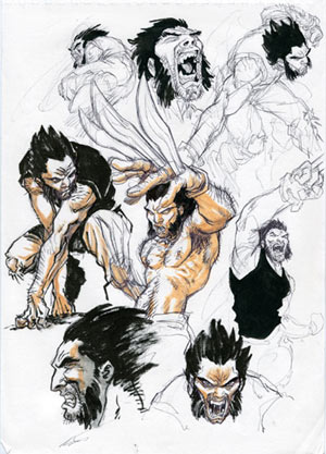 Wolverine : Saudade - Croquis