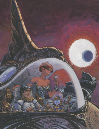 Exposition : Jean-Claude Mézières - Dans l'ombre de Valérian