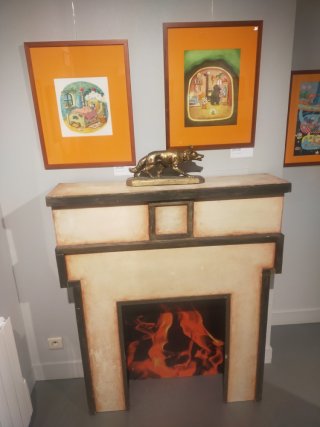 Exposition "Cosy Cosy" d'Armelle Modéré à la Maison de la BD de Blois