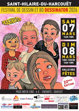 22e Festival BD Dessinator (50600 Saint-Hilaire du Harcouët)