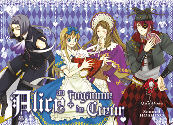 Alice au royaume de coeur, T1 à 4 - Par Soumei Hoshino et QuinRose - Ki-oon