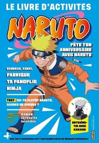 Le livre d'activités de "Naruto"