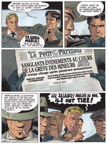 La Trilogie Noire - T1 : La Vie est dégueulasse - Par Léo Malet, Daoudi et Bonifay - Casterman