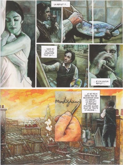 Modigliani, prince de la bohème - Par Seksik & Le Henanff - Casterman