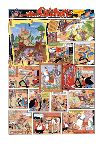 Don Quichotte – Par Jacovitti – Editions Les Rêveurs