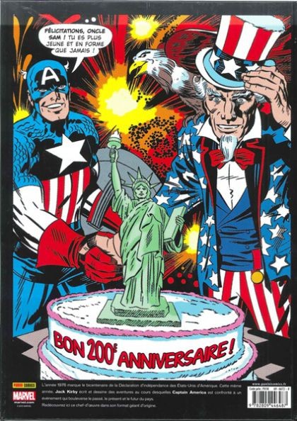 Captain America – Bicentenaire - Par Jack Kirby (Trad. Makma & E. Tourriol) - Panini Comics