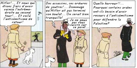 « Tintin en Irak » : Moulinsart piraté !
