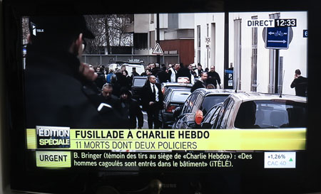 Charlie Hebdo, personnalité BD de l'année 2015