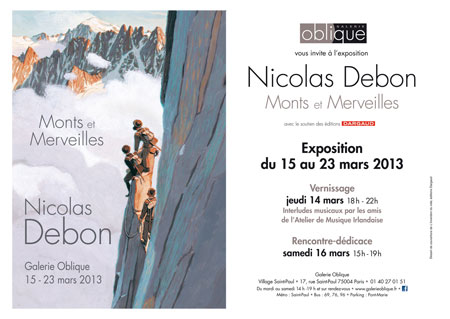 Exposition Nicolas Debon "Monts et Merveilles"