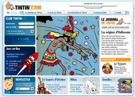 Tintin.com bientôt payant