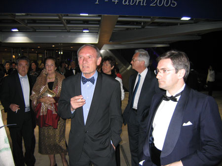Monaco 2010 : Jean Van Hamme, président d'honneur et Jean-Claude Mézières, président du jury BD